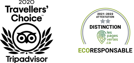 logo-prix2021 2020 Traveller's Choice Tripadvisor - Parc de la Gorge de Coaticook