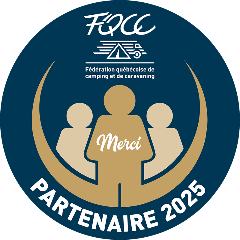 Fédération québécoise de camping et caravaning - Partenaire officiel du Parc de la Gorge de Coaticook